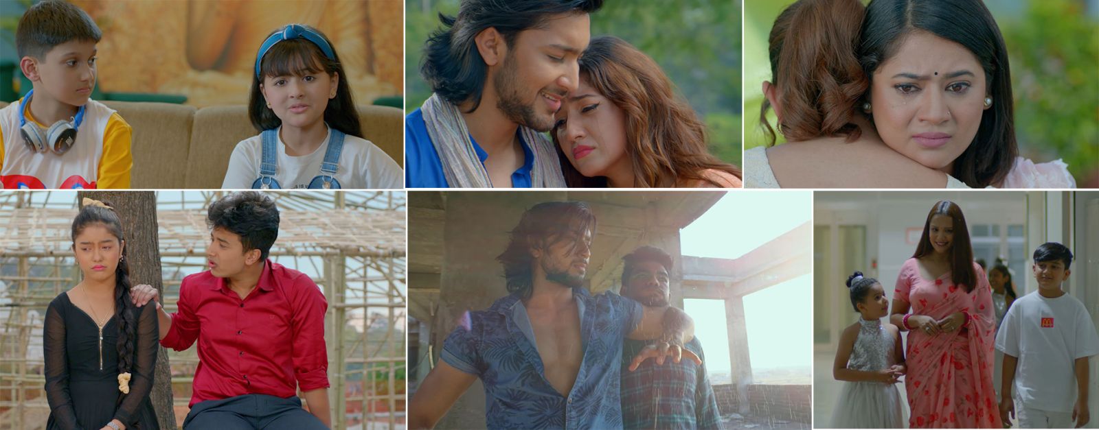 Aanchal Sharma, Ashirwad B Chhetri, Saroj, Priyanka